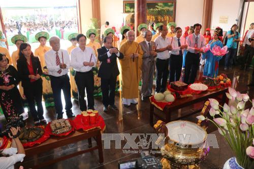 Lễ giỗ lần thứ 87 cụ Phó bảng Nguyễn Sinh Sắc